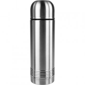 Emsa 618701600 Matraz de vacío Senator, termo, taza de café móvil, 700 ml, taza térmica, taza aislante, cierre Safe Loc, acero inoxidable