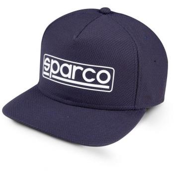 GORRA DEPORTIVA SPARCO STRETCH AZUL MARINO - Material elástico, diseño ajustable, color azul marino, logo Sparco bordado, ideal para actividades deportivas y uso diario