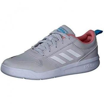 adidas TENSAUR K, Zapatillas de Running, Dash Grey/FTWR White/Glory Pink, 37 1/3 EU