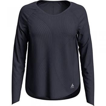 Odlo Camisa para Mujer con Cuello en V Maha, Mujer, 350921, Odyssee AOP SS20, Extra-Small