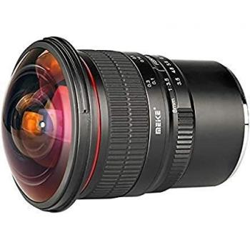 Meike 8mm f/3.5 Ultra HD Fisheye Lens for Fuji X-mount prime lens