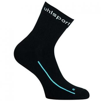 uhlsport Team Classic Medias de Equipaciones, 3 Pares, Sin género, Negro, 41-45
