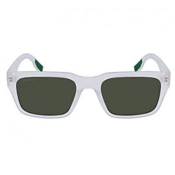 Gafas de Sol Lacoste Hombre L6004S - Matte Cristal con Lente Verde Sólido