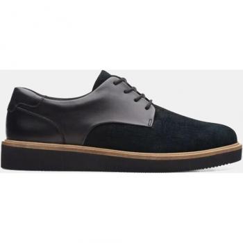 Zapatos de cordones Clarks Baille Lace para mujer en negro
