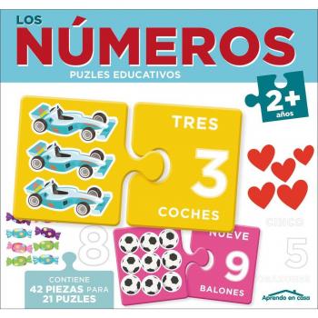 Aprendo en casa - Puzles educativos 3-5 (2 piezas)