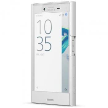 Sony L'Style Cover Touch SCTF20 - Funda con Tapa táctil para móvil Xperia X Compact, Color Blanco