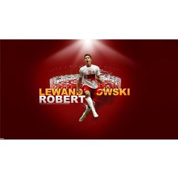 Robert Lewandowski Poster On Silk <107cm x 60cm, 43inch x 24inch> - Cartel de Seda - 5FF4B6