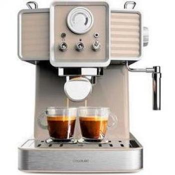 Cafetera Cecotec Power Espresso 20 Tradizionale Light 1350W 20 bar 1,5L Beige