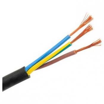 Rollo 50M Manguera RV-K flexible (3x1.5mm) Negro