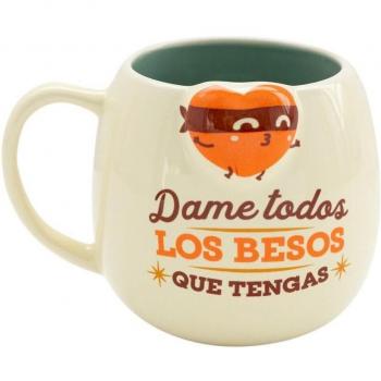 Mr. Wonderful Taza Corazón Bandido Dame Todos Los Besos Que Tengas WOA11362ES
