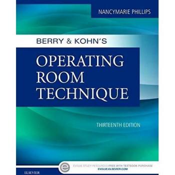 Berry and Kohn's Operating Room Technique, 13th Edition (Paperback)