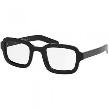Ray-Ban 0PR 16VV Monturas de Gafas, Black, 49 para Hombre