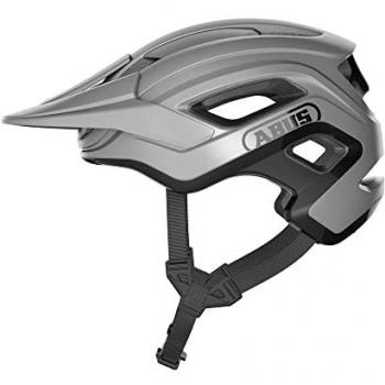 Abus CliffHanger Ti Silver Mountain Bike Helmet Size S