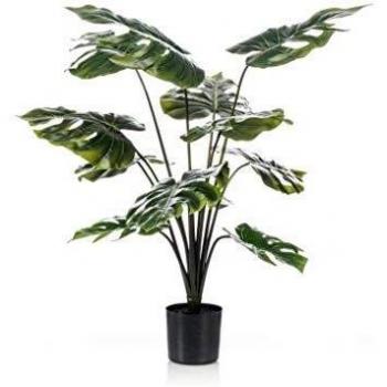Emerald Planta Monstera en Maceta 98cm Decoración Flores Artificiales de Casa