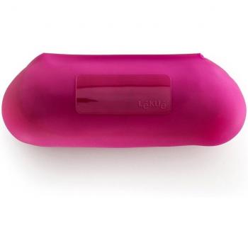 Lékué 3401722R15U017 - Funda para bocadillo, 22 cm, color magenta