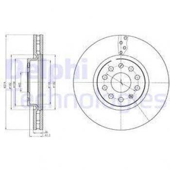 Disco de freno DELPHI BG4330C