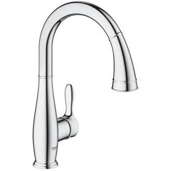 Grifo de Cocina Grohe Parkfield con Ducha Extraíble Dual, Cromado - DN 15