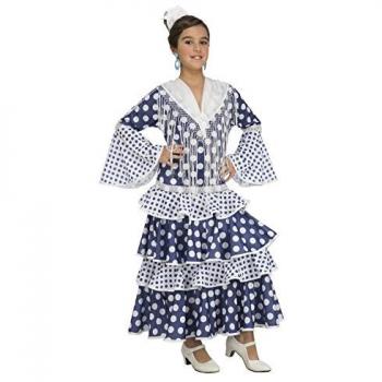 Disfraz de Bailaora Flamenca Azul para Adultos My Other Me Soleá