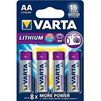 Varta Pilas Lithium AA Mignon LR06