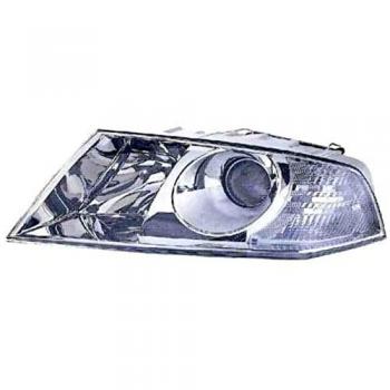 Faro Principal Derecho Eléctrico con Motor para Skoda Octavia (04-08) - Lente Óptica H7+H1 Recambio Nuevo