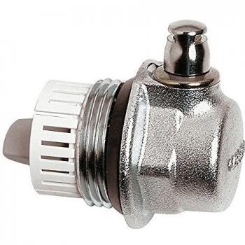 Tapo de Radiador con Válvula de Purga Automática Thermador AERCAL Modelo 2 - Ø 1'' y 1/4 Derecho
