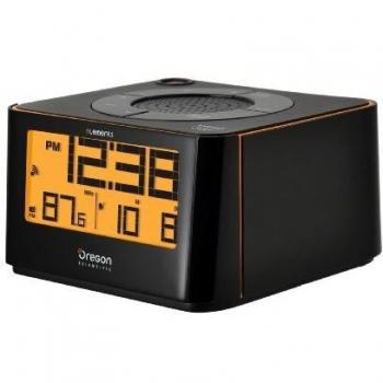 Oregon Scientific EW-103 - Radio Reloj proyector, Color Negro