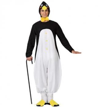 Disfraz de Pingüino para Adultos (2 pcs) Talla M/L - Color Blanco