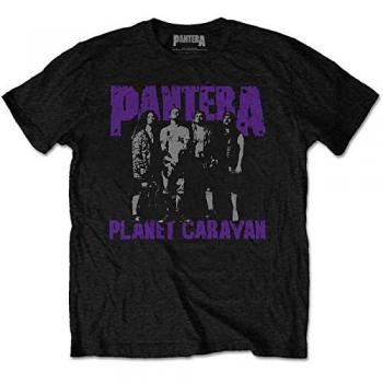 Pantera Planet Caravan Black T-Shirt - Size M - 100% Cotton Jersey