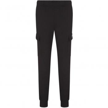 EA7 Mens Core Identity Cotton Cargo Trouser, Size: Small, Colour: Black