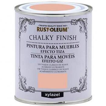 Rust-Oleum Chalky Finish Coral 125 ML BRUGUER, Negro