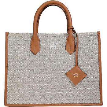 MCM Medium Beige Himmel Tote Bag for Women
