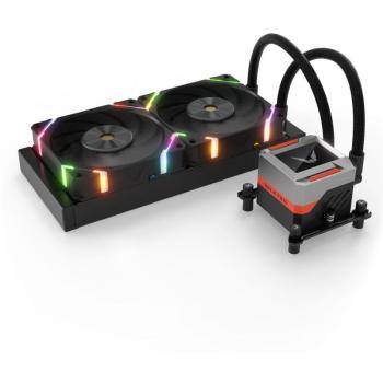 Valkyrie VK-AIOSY240B - Sistema de refrigeración líquida todo en uno para procesador (Negro)