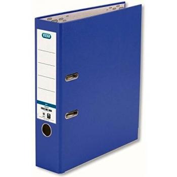 Carpeta Ordner Smart Pro A4 80 mm PP/Papel Azul Océano con Lomo Intercambiable