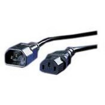 Cable de Alimentación Monitor 1.8m C14 - C13 Negro