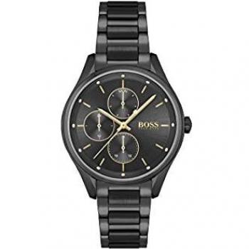 BOSS Women Analog Quartz Watch with Stainless Steel Strap 1502605