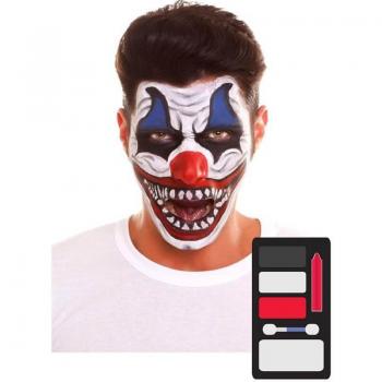 Kit de Maquillaje de Payaso Malvado