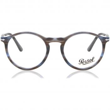 Persol PO3285V 1155 Armazones para Hombre Azules con lentes recetados