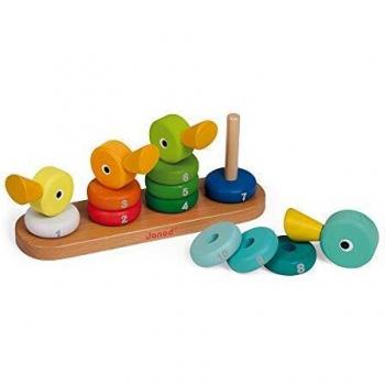 Janod - Apilable de Madera, La Familia de Patos