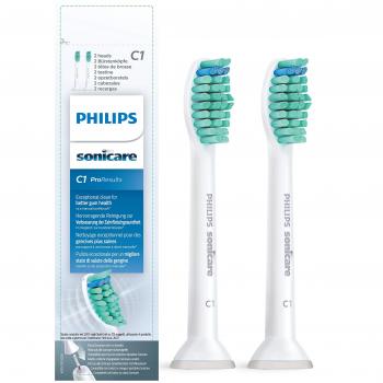 Philips Sonicare ProResults HX6012/07 Standard Replacement Toothbrush Heads, 2-Pack