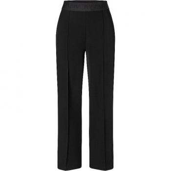Cambio Women's Black Culotte Trousers with Elastic Waistband, Size 38/L27