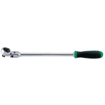 Carraca reversible 1/2 TOPTUL CJKN0818, longitud 180mm, 72 dientes