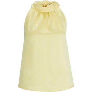 HUGO Women's Sleeveless Yellow Top Carloti-1 Size XS
