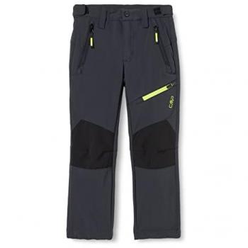 CMP Boys Softshell Long Pants Anthracite/Black 3 Years