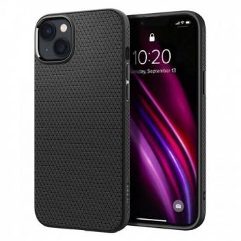 Spigen Funda Liquid Air Compatible con iPhone 14 - Negro Mate