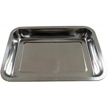 Happy Friends - Bandeja Honda Rectangular para Servir - Acero Inoxidable - 40*30 cm