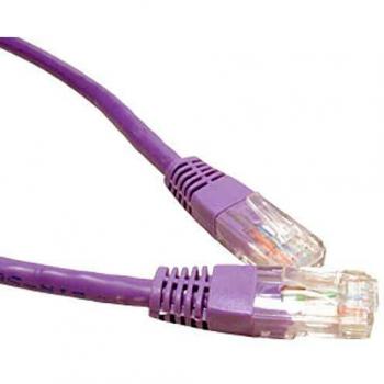 Cable de Red Microconnect U/UTP Cat6 3m Púrpura