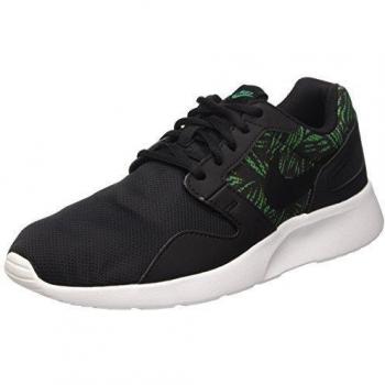 Nike Kaishi Print, Zapatillas de Running Para Hombre, Negro / Verde / Blanco