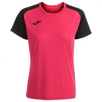 Camiseta M/C Mujer Joma Academy IV 901335 Fucsia Negro 501 Ligera