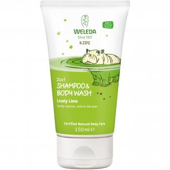 Weleda – Kids 2 en 1 Lavado, 150 ml, Lively Lime