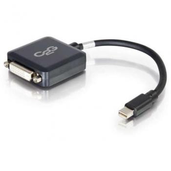 C2G 84311 Adaptador Mini DisplayPort a DVI-D de 20cm - Negro